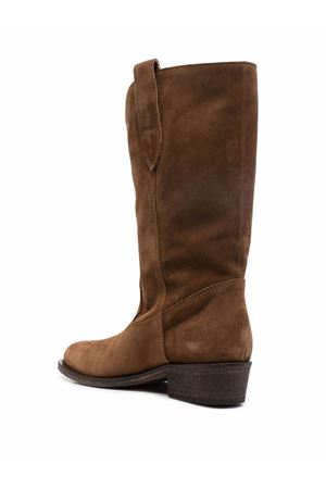 Brown suede cowboy boots VIA ROMA 15 | 3381MARTORA